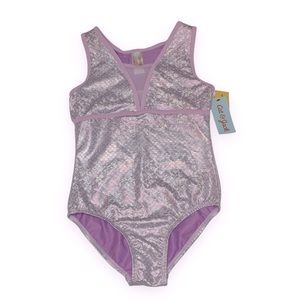 Cat & Jack Gymnastics, Leopard, and Unitard, Iridescent Mermaid Scale Pr…